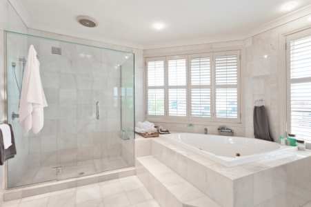 Bathroom renovation by LA Contractors, LLC